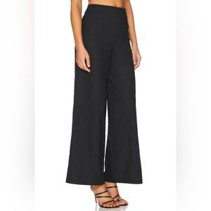 NWT Revolve SNDYS Linen Black Pant